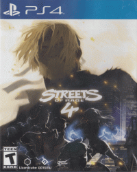 Streets of Red Playstation 4 US box art